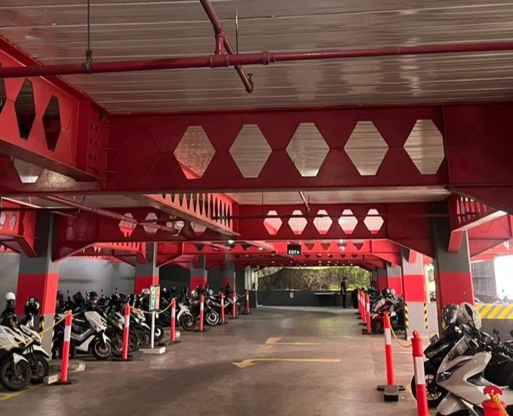 Pengecatan Ulang P1 Merah 2